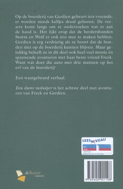 Een sluwe insluiper / Freek & Gerdien / 8 achterkant