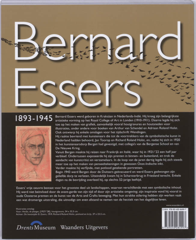 Bernard Essers (1893-1945) achterkant