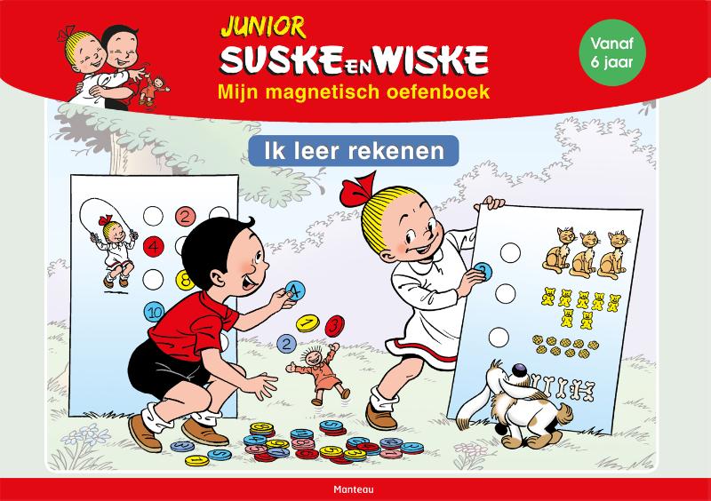Magnetische oefenboek ik leer rekenen / Junior Suske en Wiske
