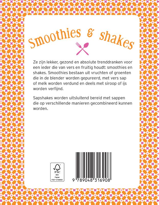 Smoothies & Shakes achterkant