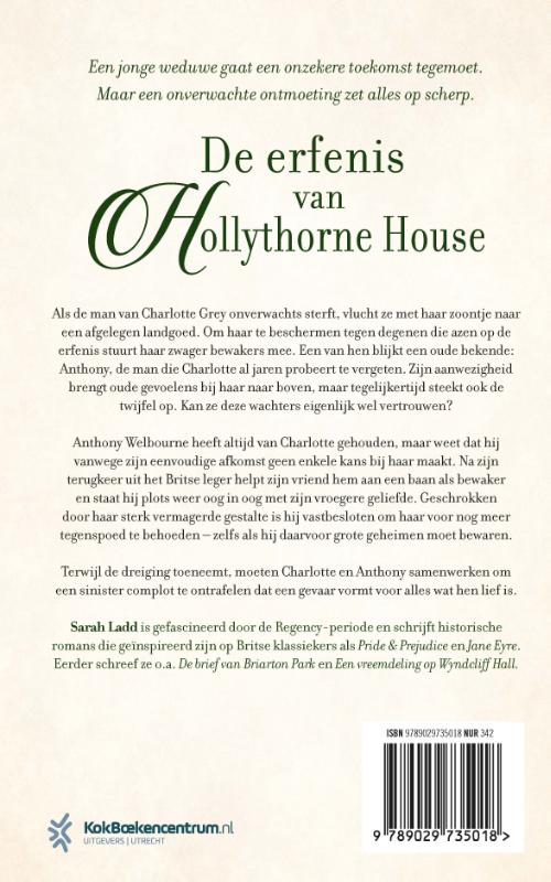 De erfenis van Hollythorne House achterkant