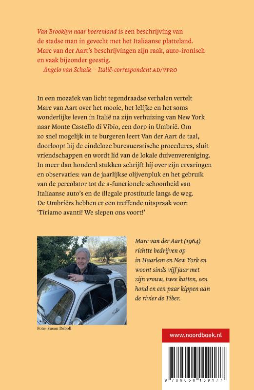 Van Brooklyn naar boerenland achterkant