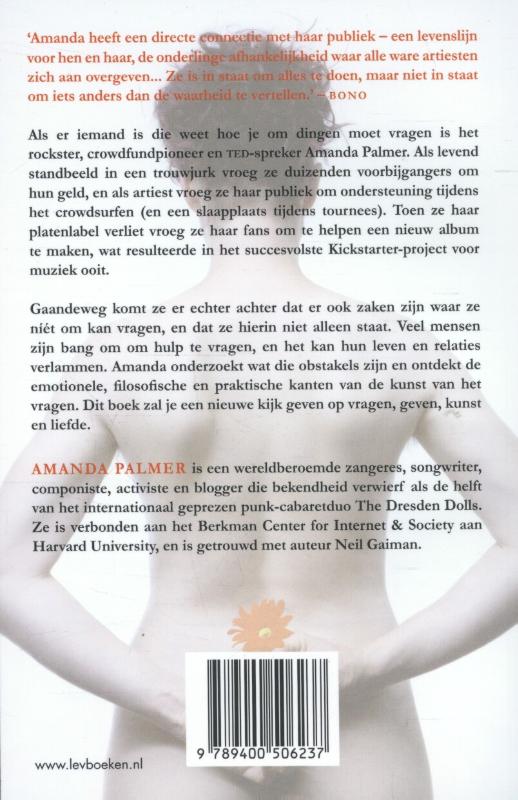 De kunst van het vragen achterkant