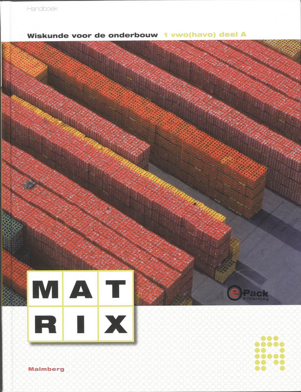 Matrix 1 Vwo(havo) Handboek A