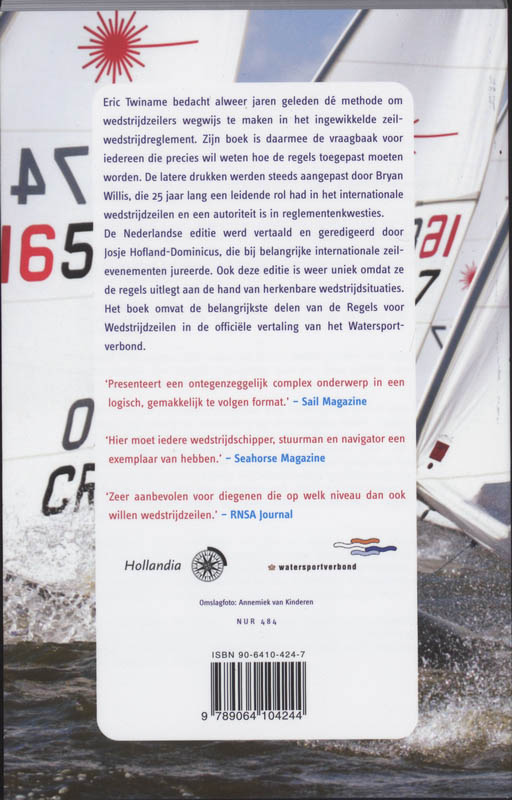 Regels Wedstrijdzeilen 2005-2008 achterkant