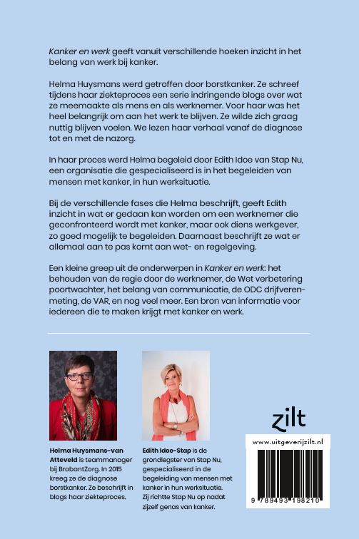 Kanker en werk achterkant