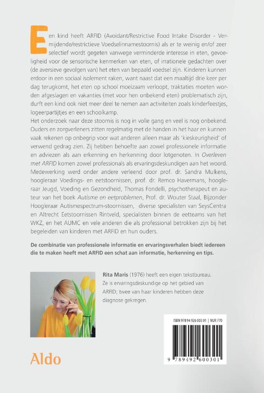 Over leven met ARFID achterkant