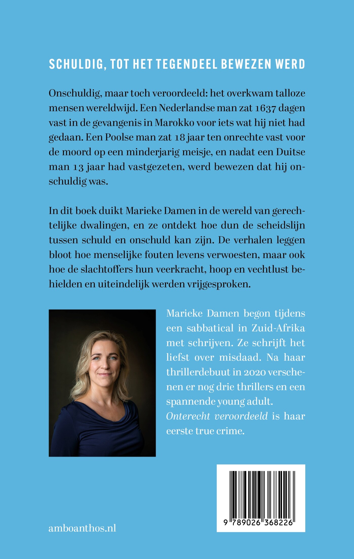 Onterecht veroordeeld achterkant