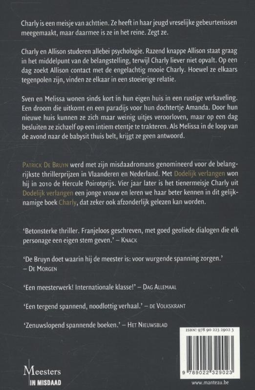 Charly / Meesters in misdaad Charly / Meesters in misdaad achterkant