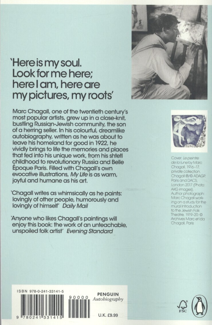 My Life / Penguin Modern Classics achterkant