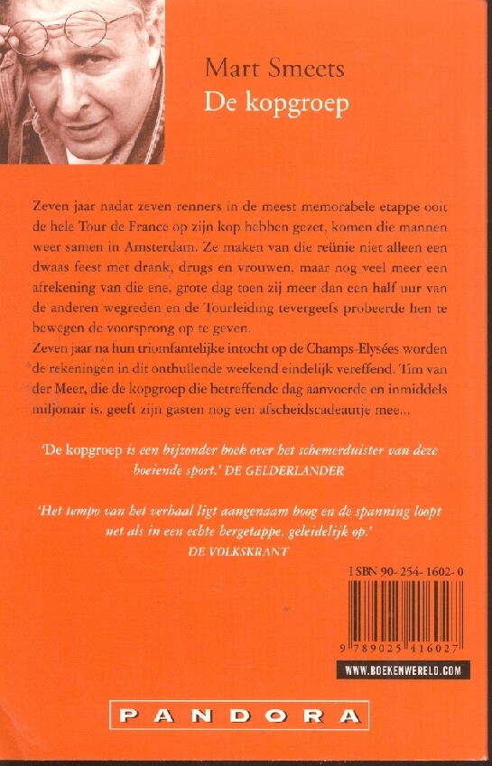 De kopgroep / Pandora literair achterkant