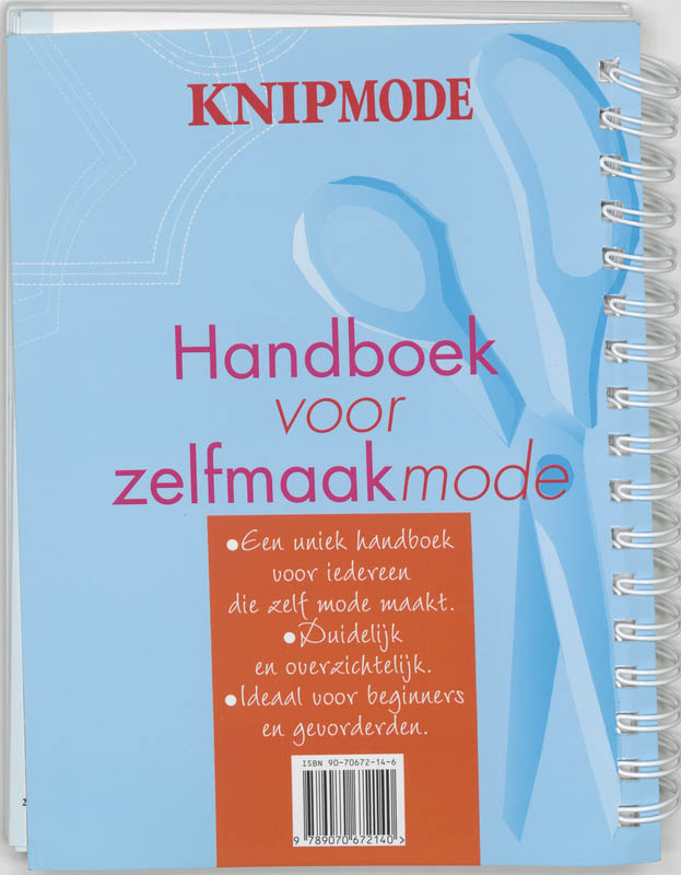 Knip Mode handboek voor zelfmaakmode Knip Mode handboek voor zelfmaakmode achterkant