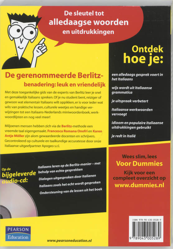 Voor Dummies - Italiaans voor Dummies achterkant