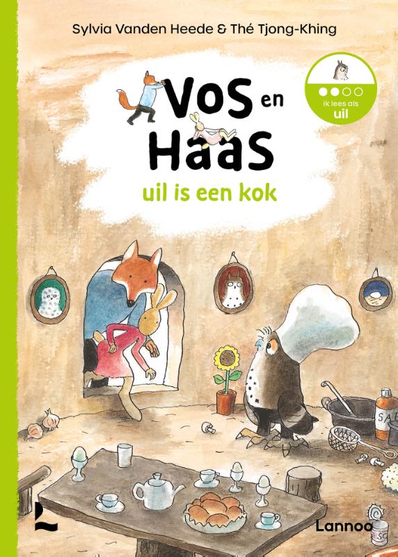 Vos en Haas  -   uil is een kok