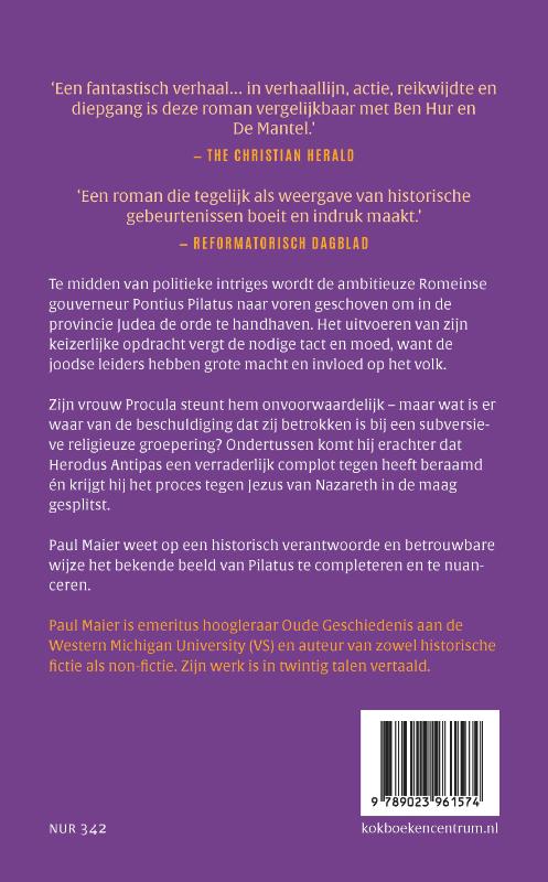 Pontius Pilatus Pontius Pilatus achterkant