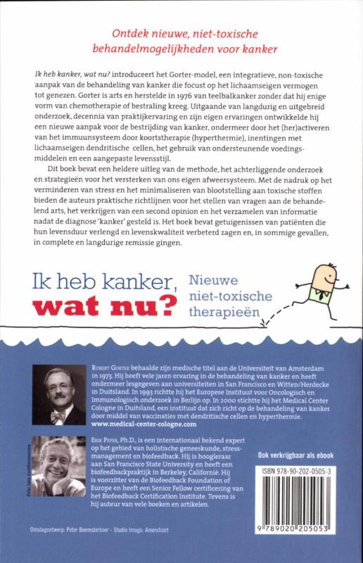 Ik heb kanker, wat nu? Ik heb kanker, wat nu? achterkant