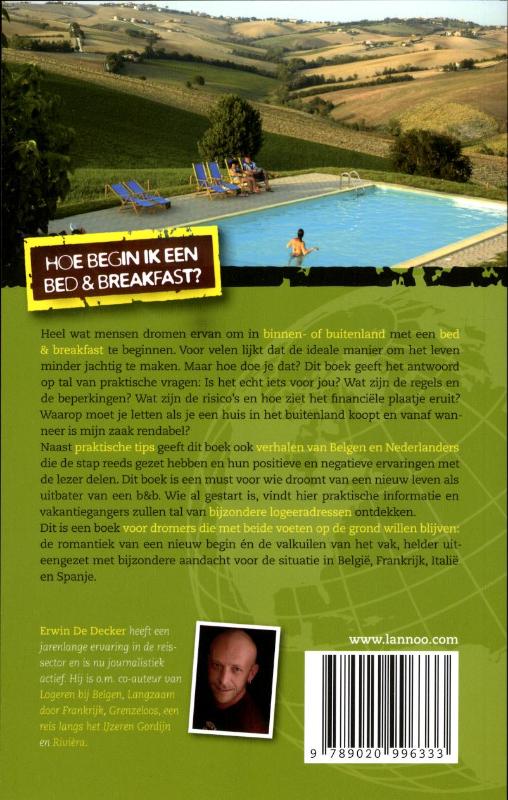 Hoe Begin Ik Een Bed & Breakfast ? achterkant