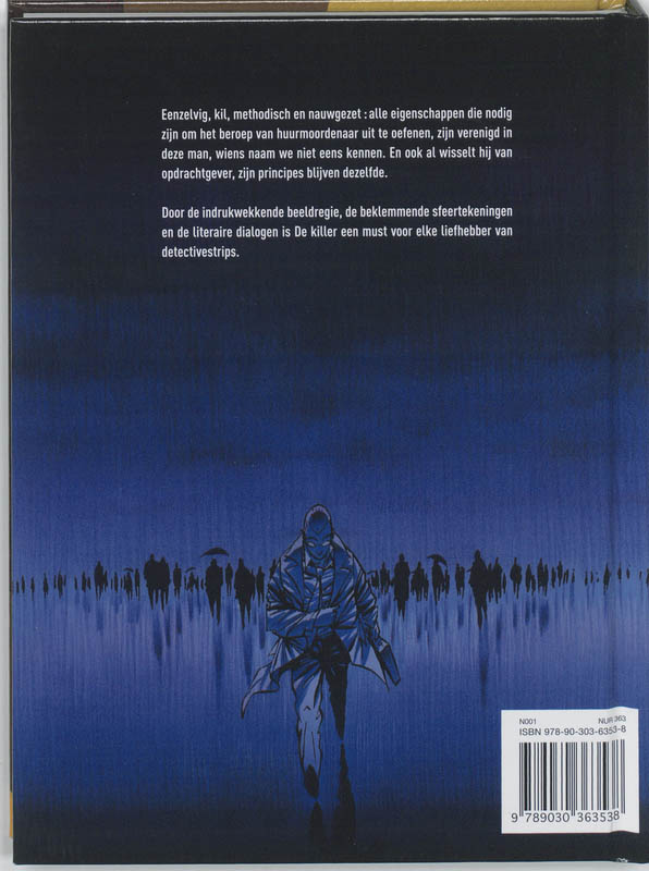 De Killer 001 De Killer - Integraal 1 achterkant