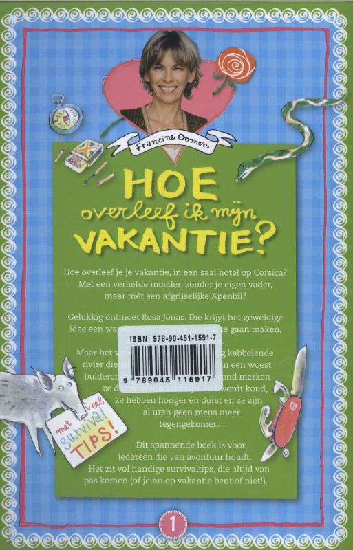 Hoe overleef ik mijn vakantie? / Deel 1 achterkant