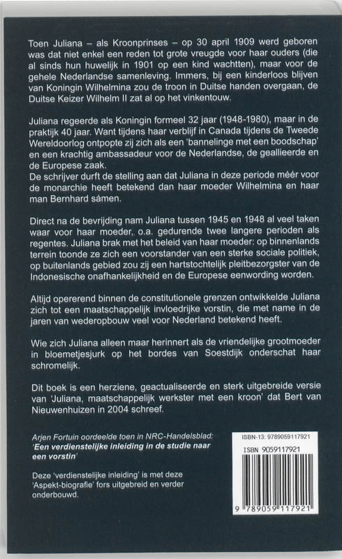 Juliana Juliana achterkant