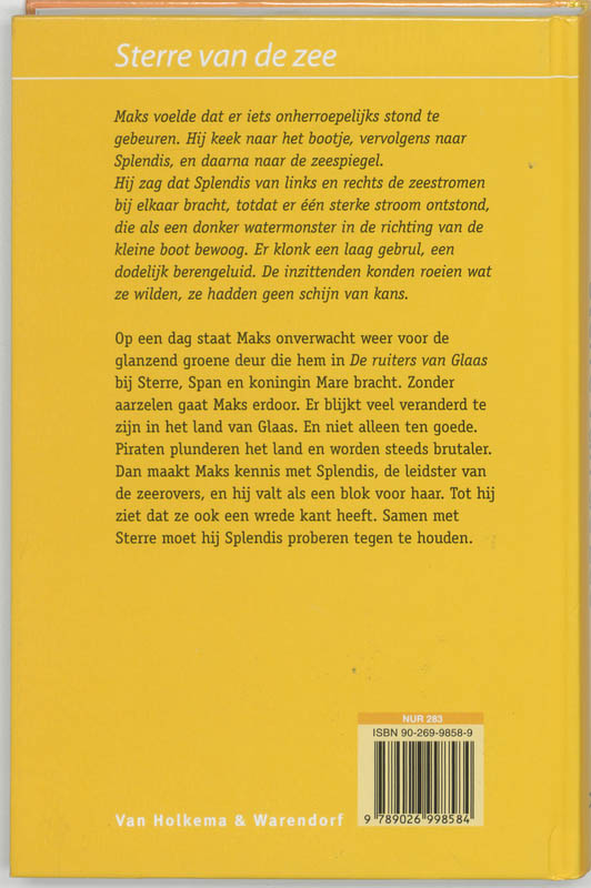 Sterre Van De Zee Sterre Van De Zee achterkant