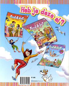 Het regent hunks / Suus & Sas / 4 achterkant