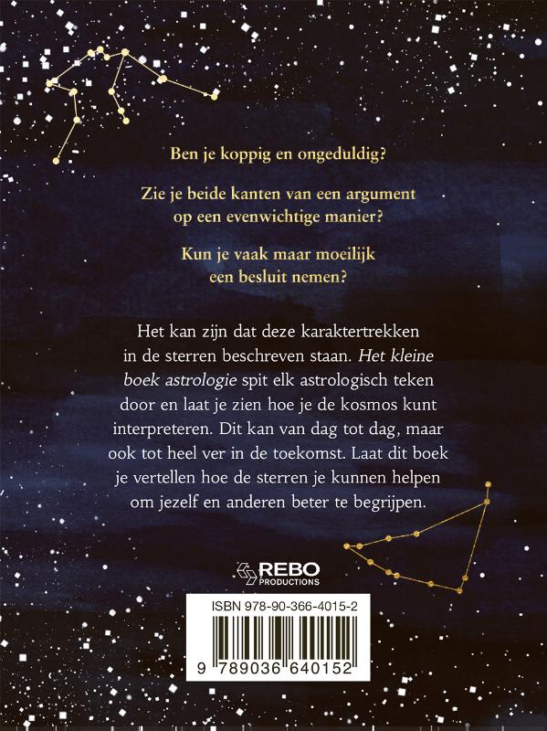 Het kleine boek - Astrologie - Het kleine boek achterkant