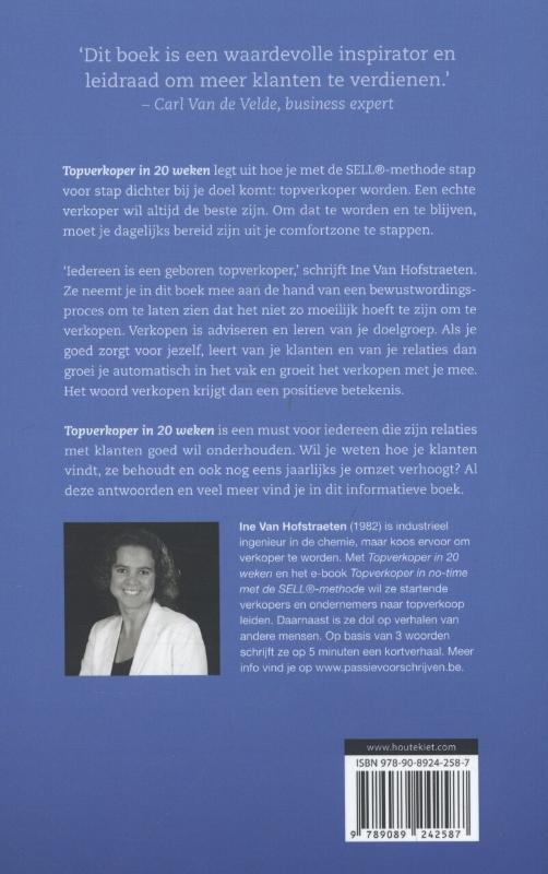 Topverkoper in 20 weken Topverkoper in 20 weken achterkant