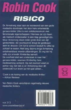 Risico / Zwarte beertjes achterkant