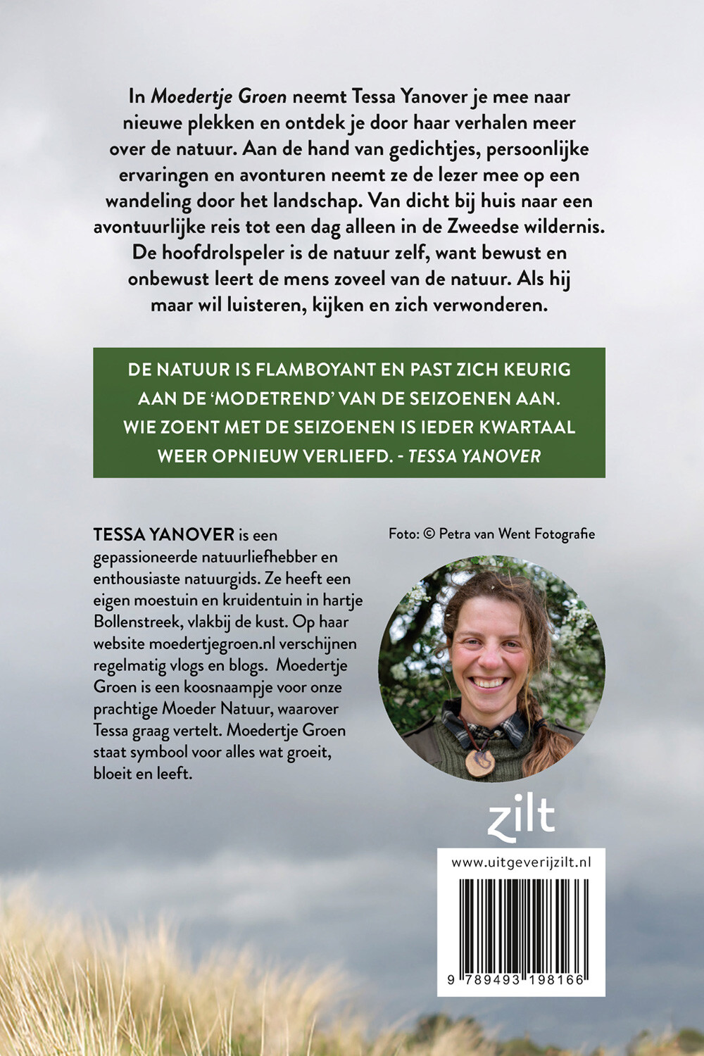 Moedertje Groen achterkant