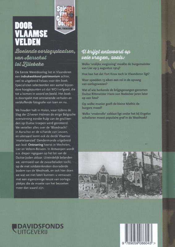 Door Vlaamse velden / Spiegel van de Grote Oorlog - WOI, toen en nu / 6 achterkant