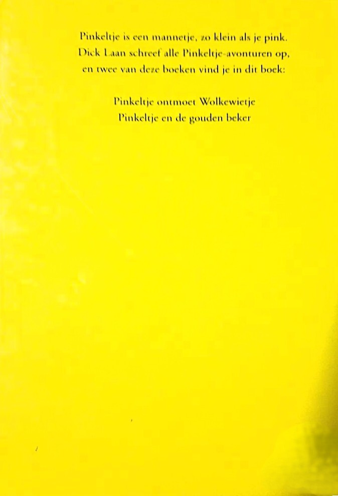 Pinkeltje verhalen 1994 achterkant