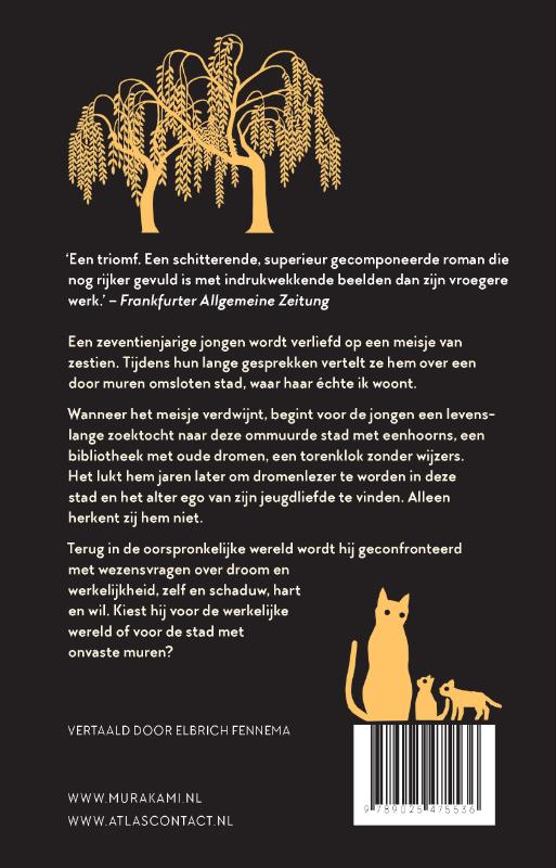 De stad en zijn onvaste muren achterkant