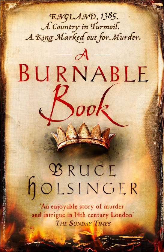 Bruce Holsinger Burnable Book thumbnail