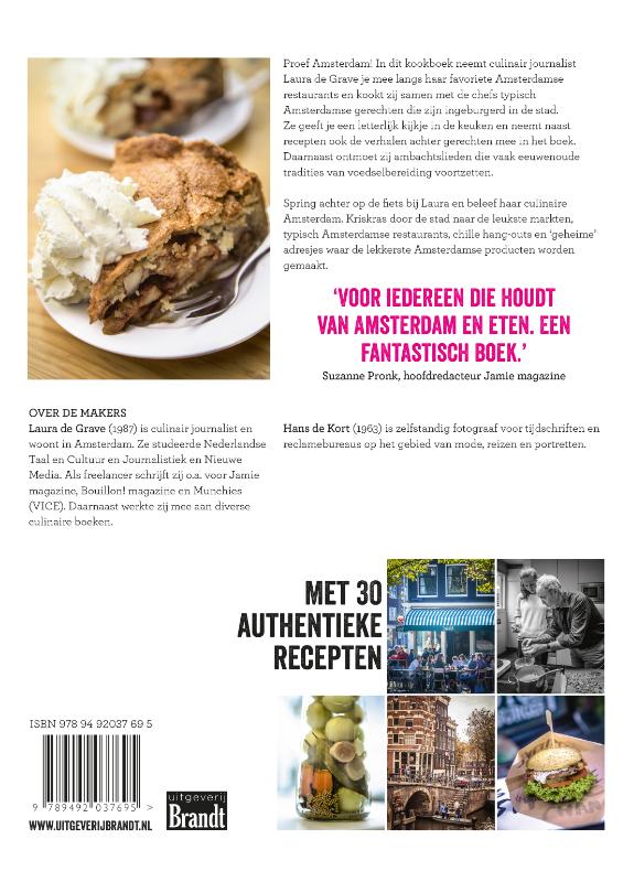 Amsterdam Kookboek achterkant