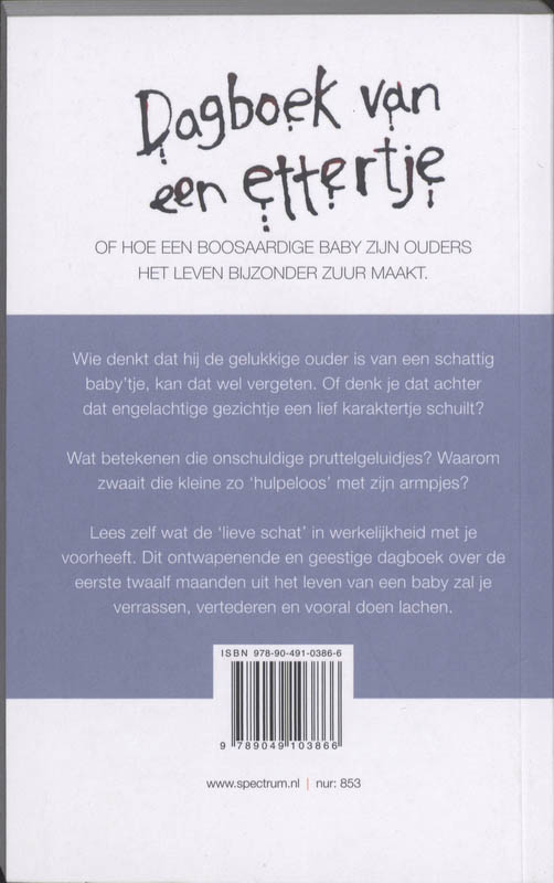 Dagboek Van Een Ettertje achterkant