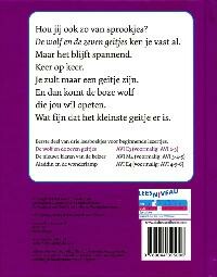 De wolf en de zeven geitjes / Sprookjes opnieuw verteld De wolf en de zeven geitjes / Sprookjes opnieuw verteld achterkant