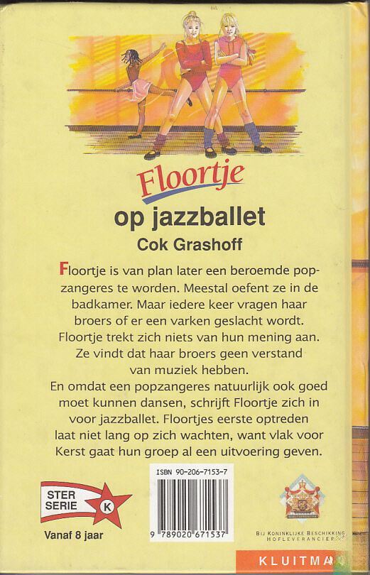 Floortje op jazzballet / Sterserie achterkant
