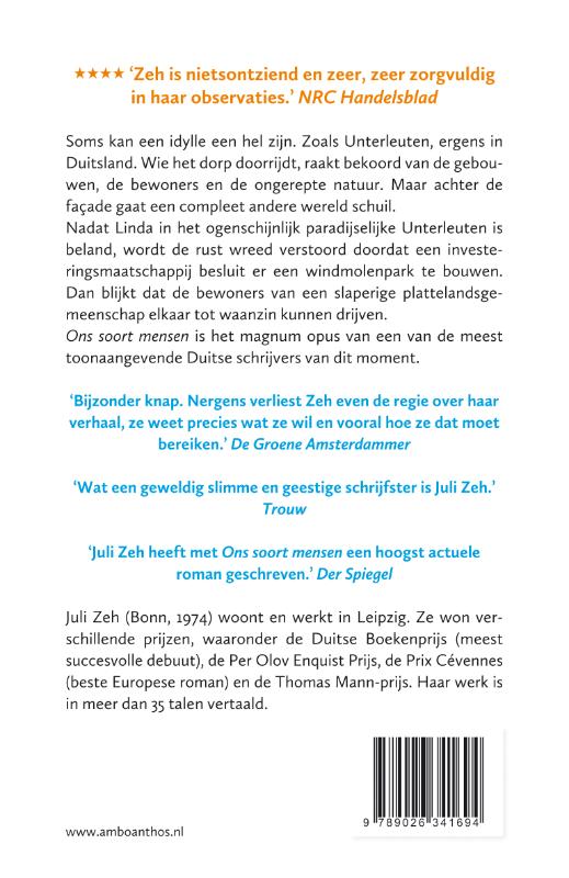 Ons soort mensen Ons soort mensen achterkant