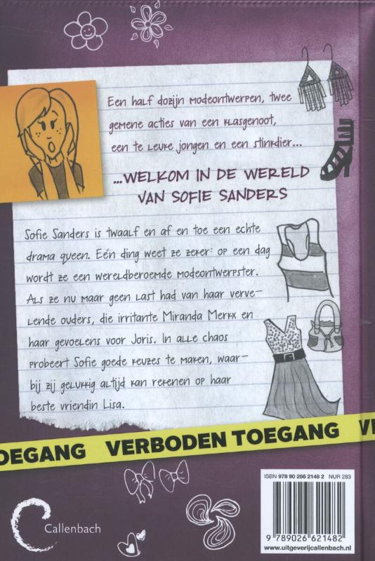 Dagboek van een modemeisje / De Diva Diaries achterkant