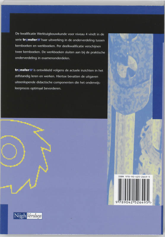 Montage en onderhoud / 1 / Kernboek / TransferW / 4 Montage en onderhoud / 1 / Kernboek / TransferW / 4 achterkant