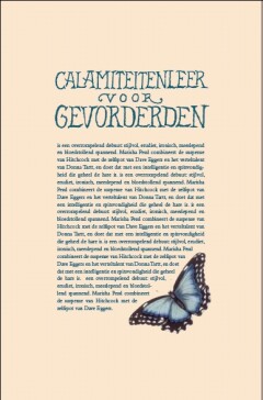 Calamiteitenleer voor gevorderden achterkant