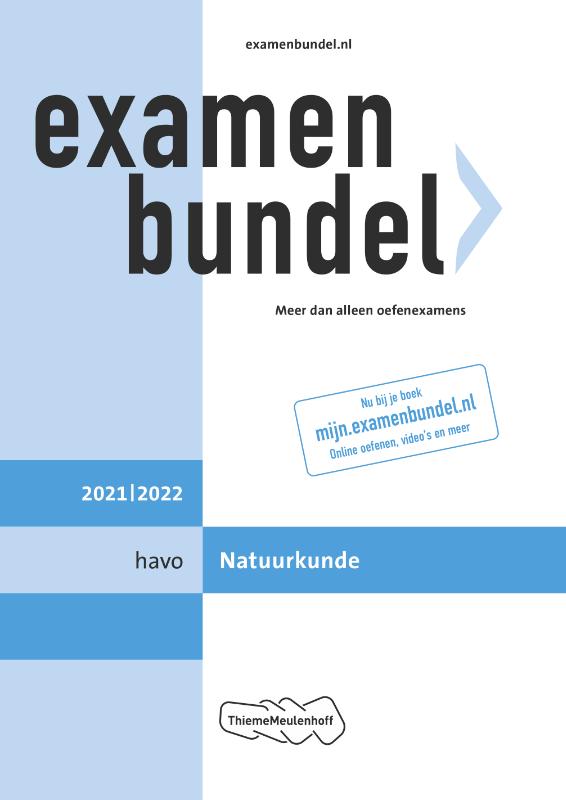 Examenbundel havo Natuurkunde 2021/2022