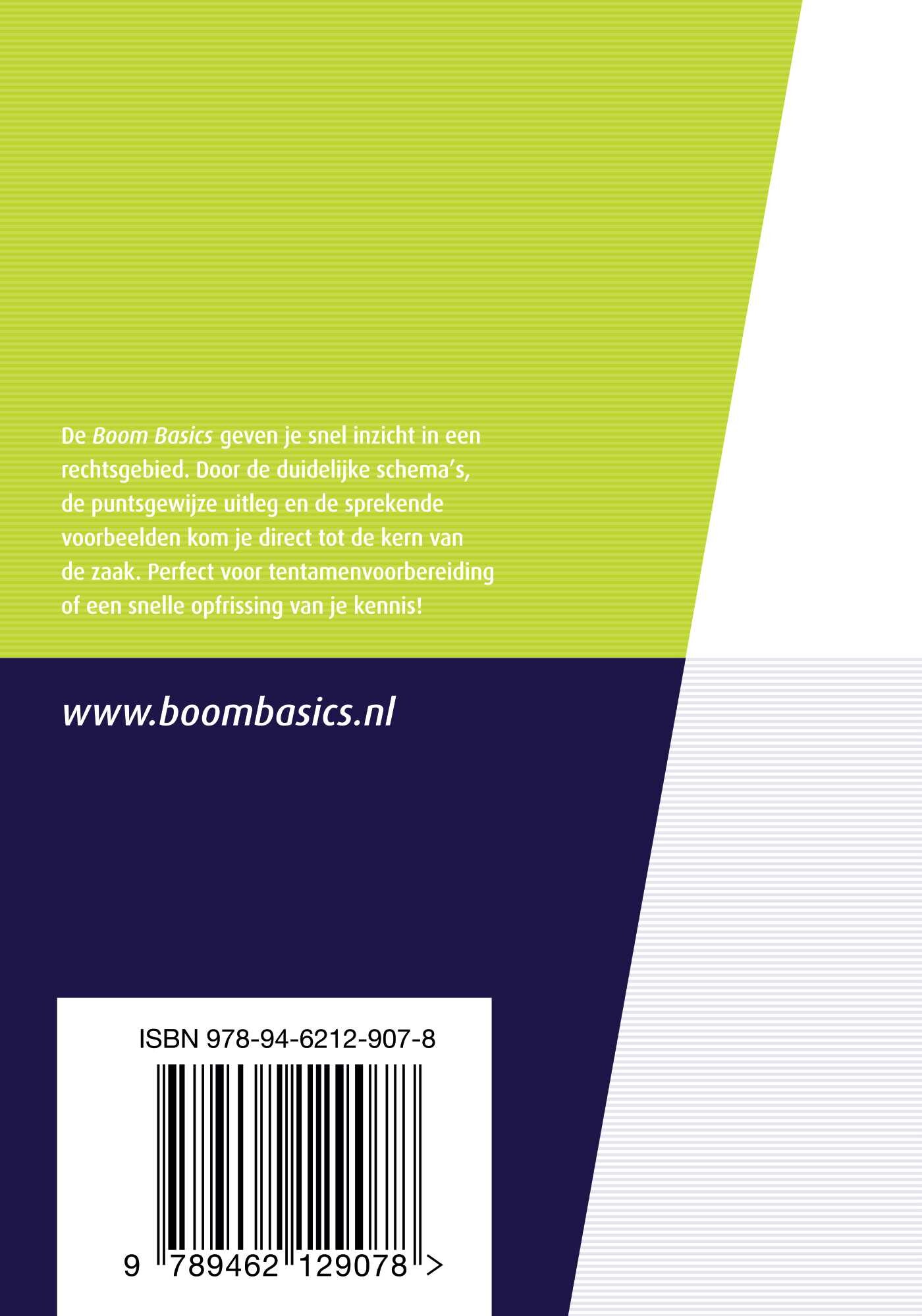 Goederenrecht / Boom Basics achterkant