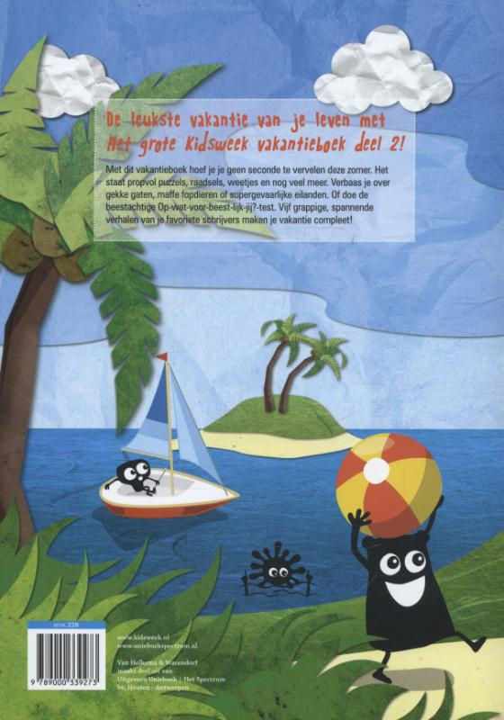 Het grote kidsweek vakantieboek / Kidsweek / 2 Het grote kidsweek vakantieboek / Kidsweek / 2 achterkant