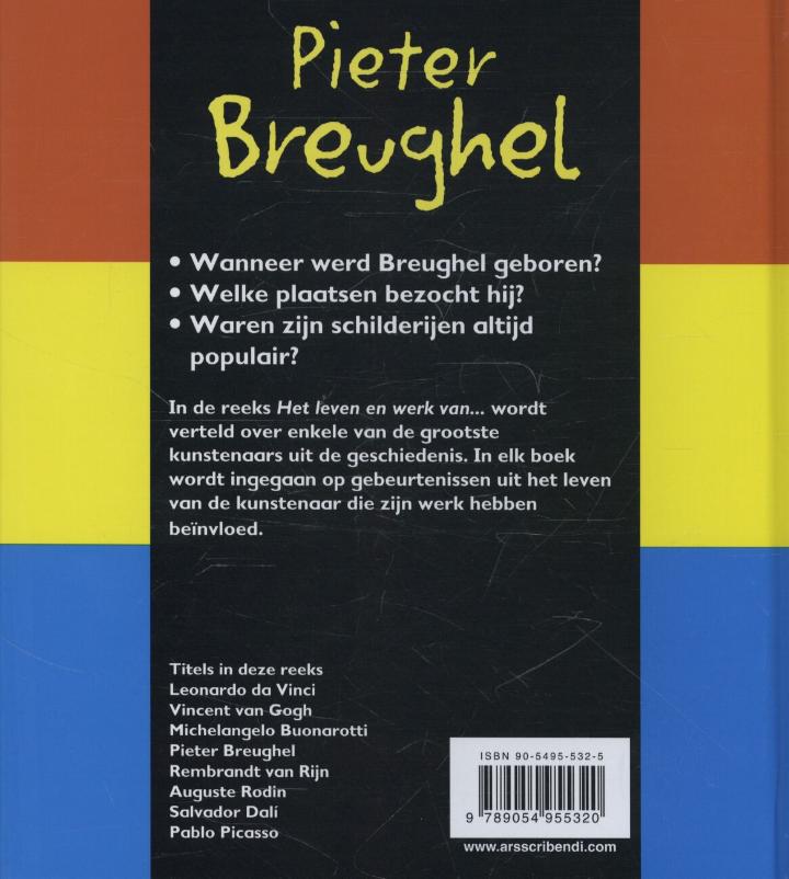 Pieter Breughel / Het leven en werk van... achterkant