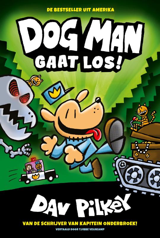 boekenbalie_9789492899187_cover Dog Man gaat los! / Dog Man