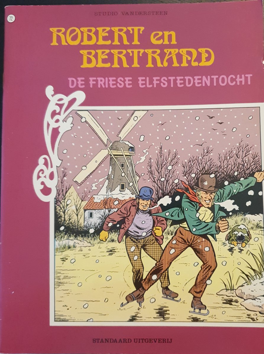 Robert en Bertrand 72 - De Friese Elfstedentocht / druk 1