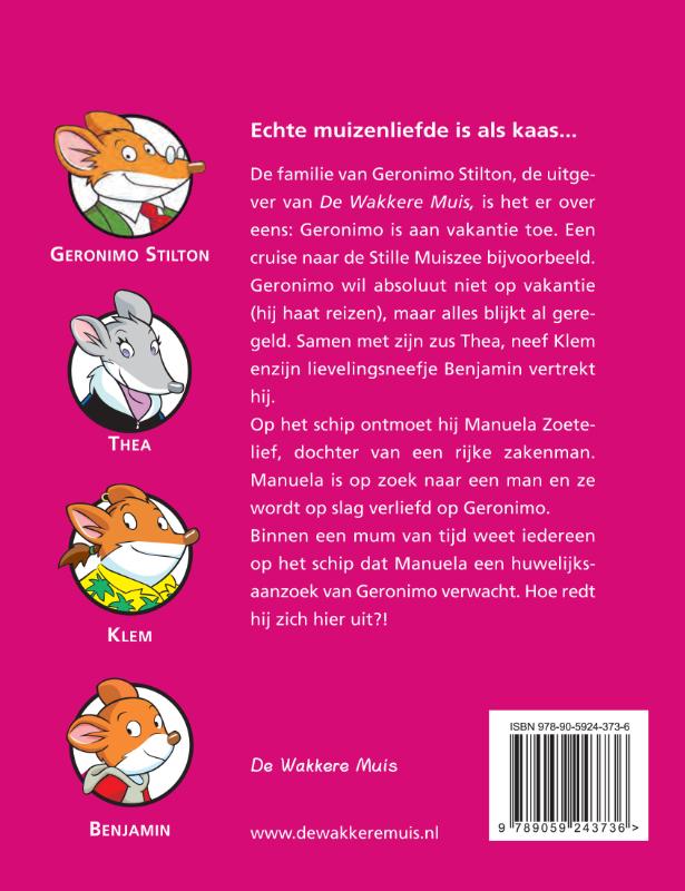 Echte muizenliefde is als kaas... / Geronimo Stilton / 9 achterkant