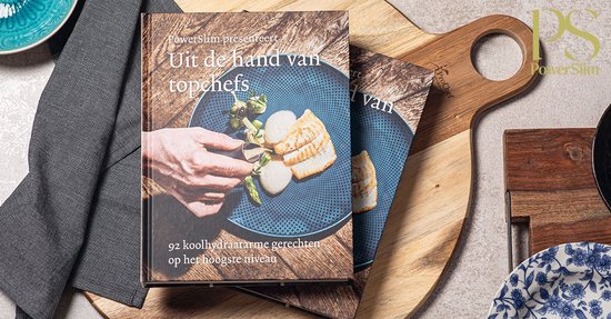 Koolhydraatarm Kookboek: Uit de hand van Topchefs | Culinair en Koolhydraat arm genieten | Kookboek | Kerstcadeau | Recepten van Topchefs voor een koolhydraat arm dieet